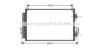 AVA QUALITY COOLING MT5178D Condenser, air conditioning